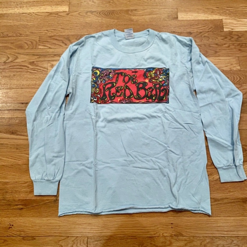 Grayton Beach The Red Bar long sleeve cotton tee